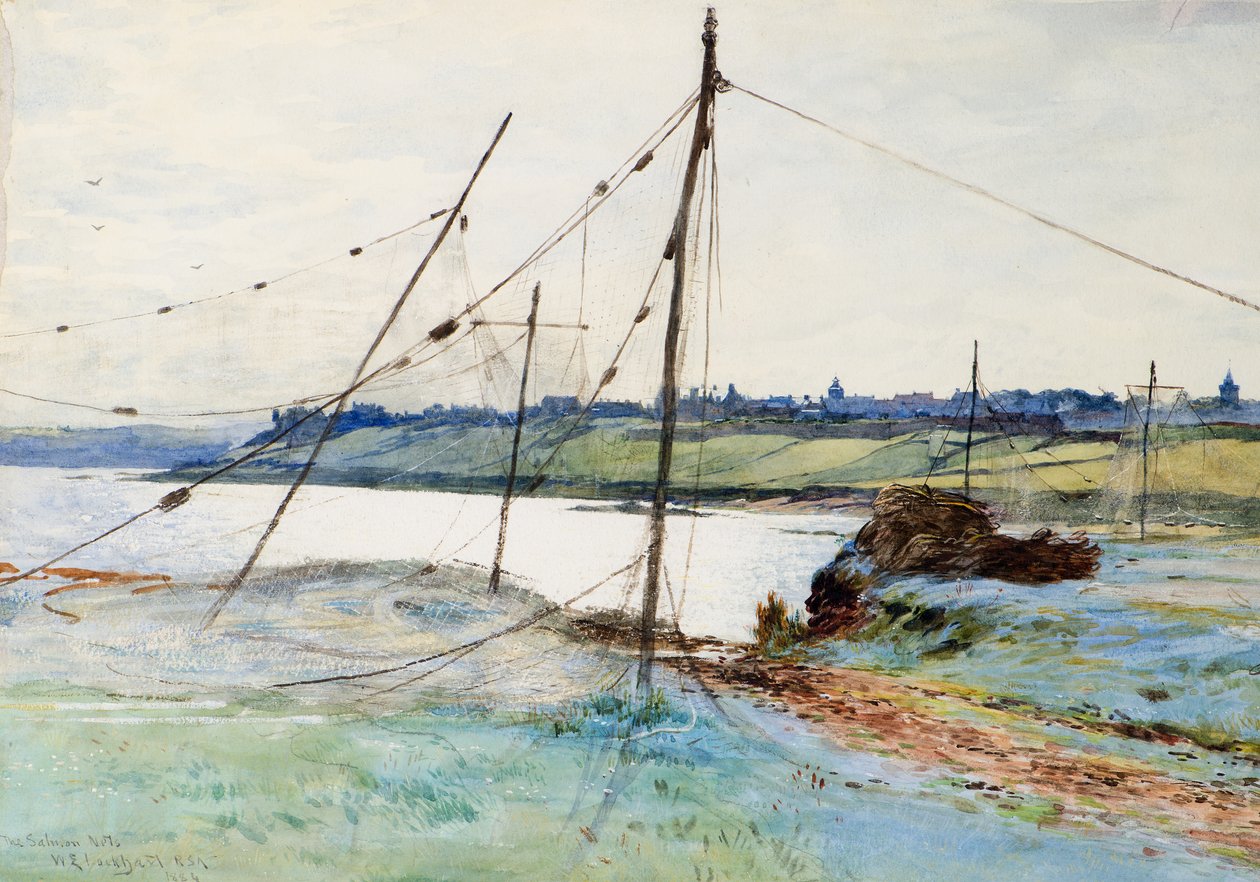 Laksenettene af William Ewart Lockhart
