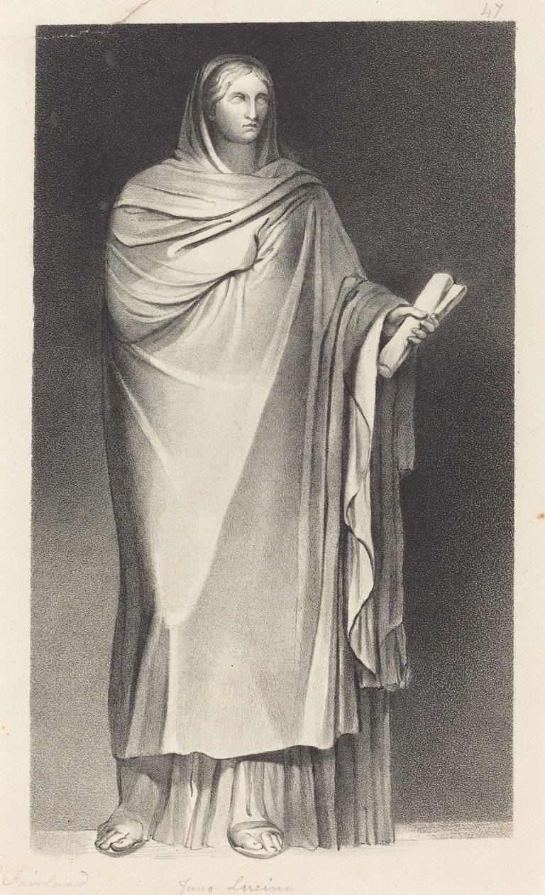 Juno Lucina af William Fairland after John Flaxman