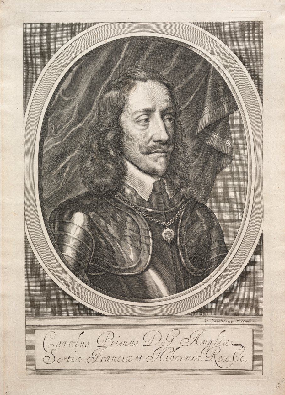 Charles I af William Faithorne