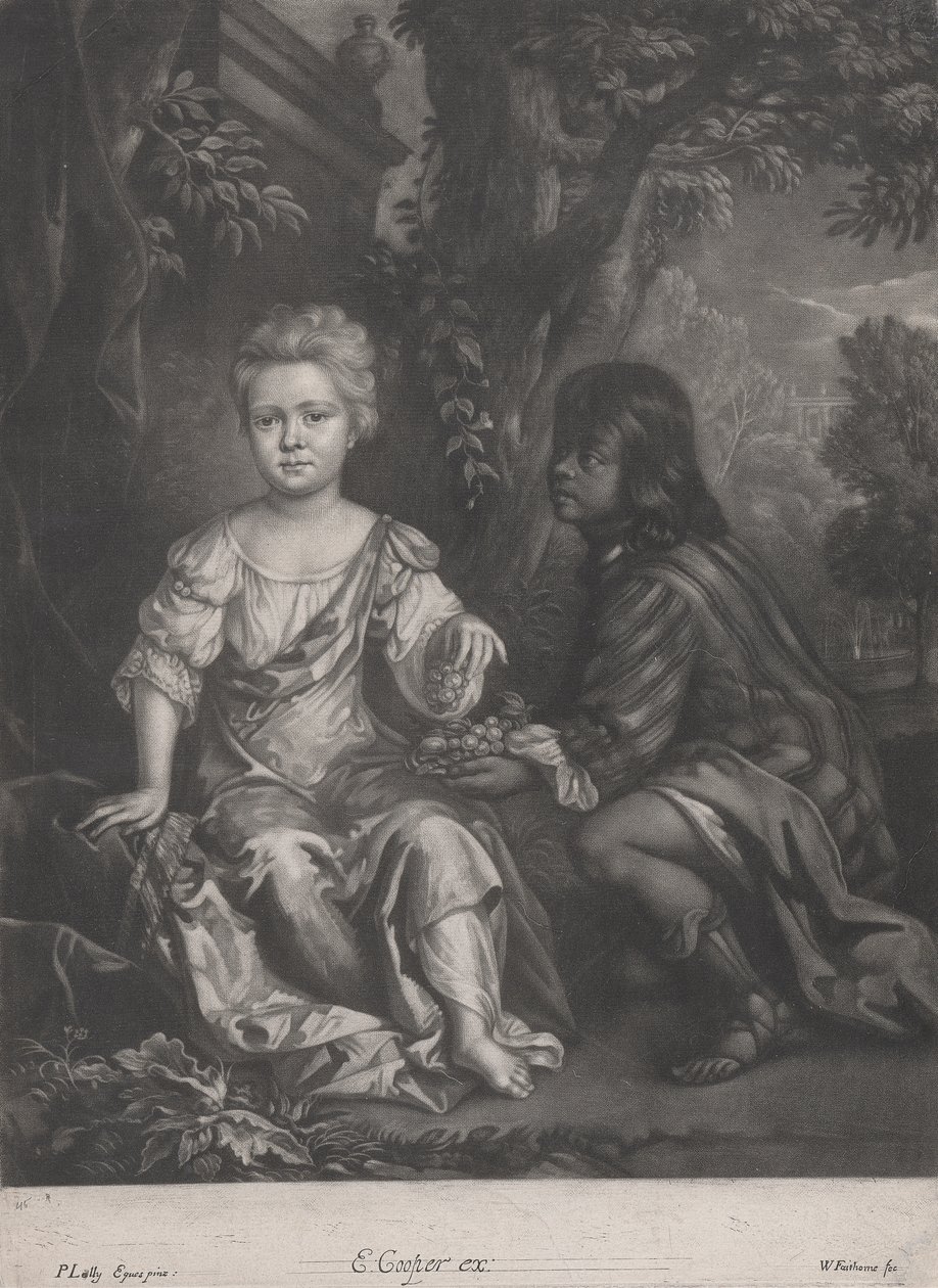 Elizabeth Cooper af William Faithorne