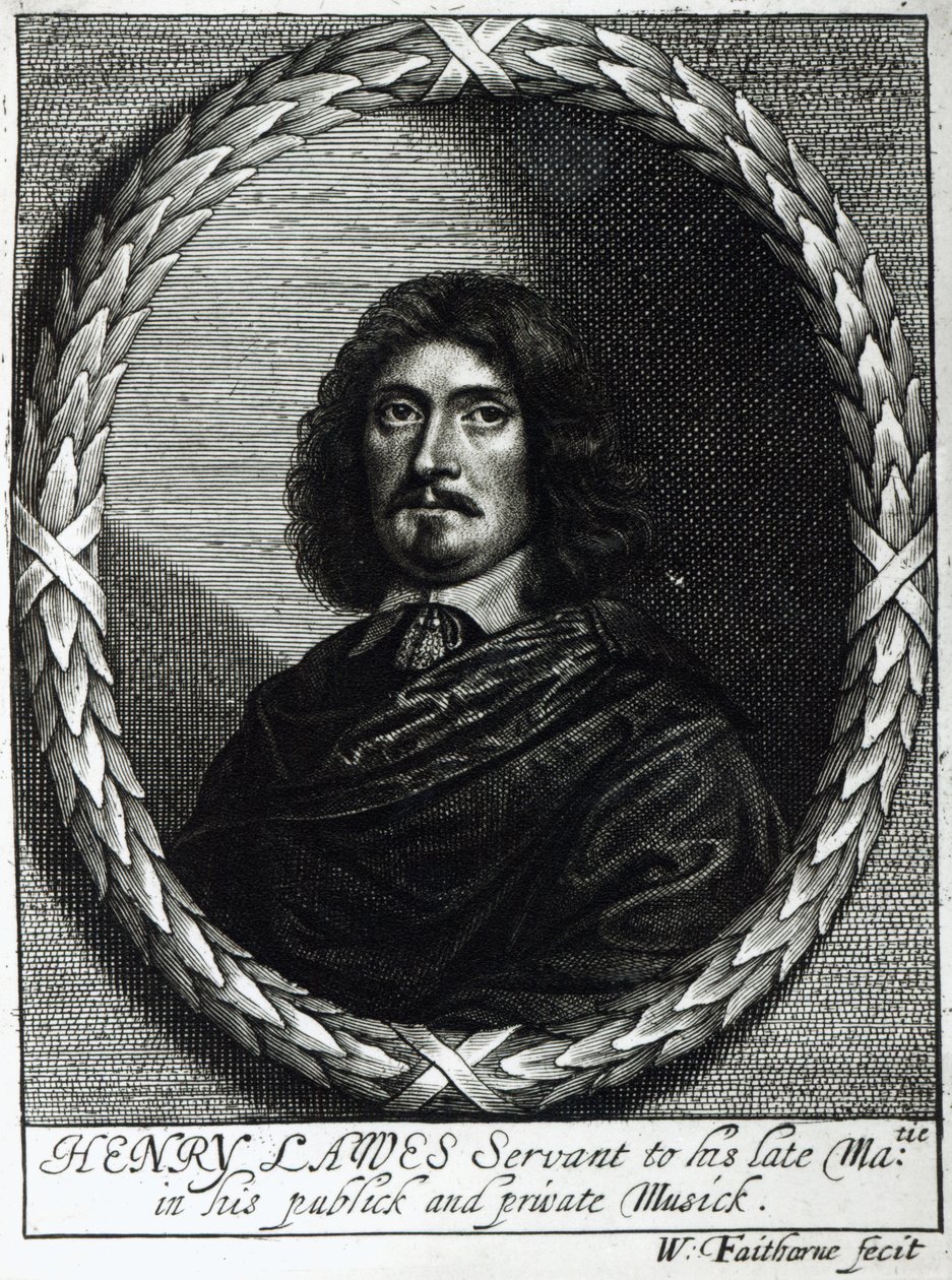 Henry Lawes (1596-1662) af William Faithorne