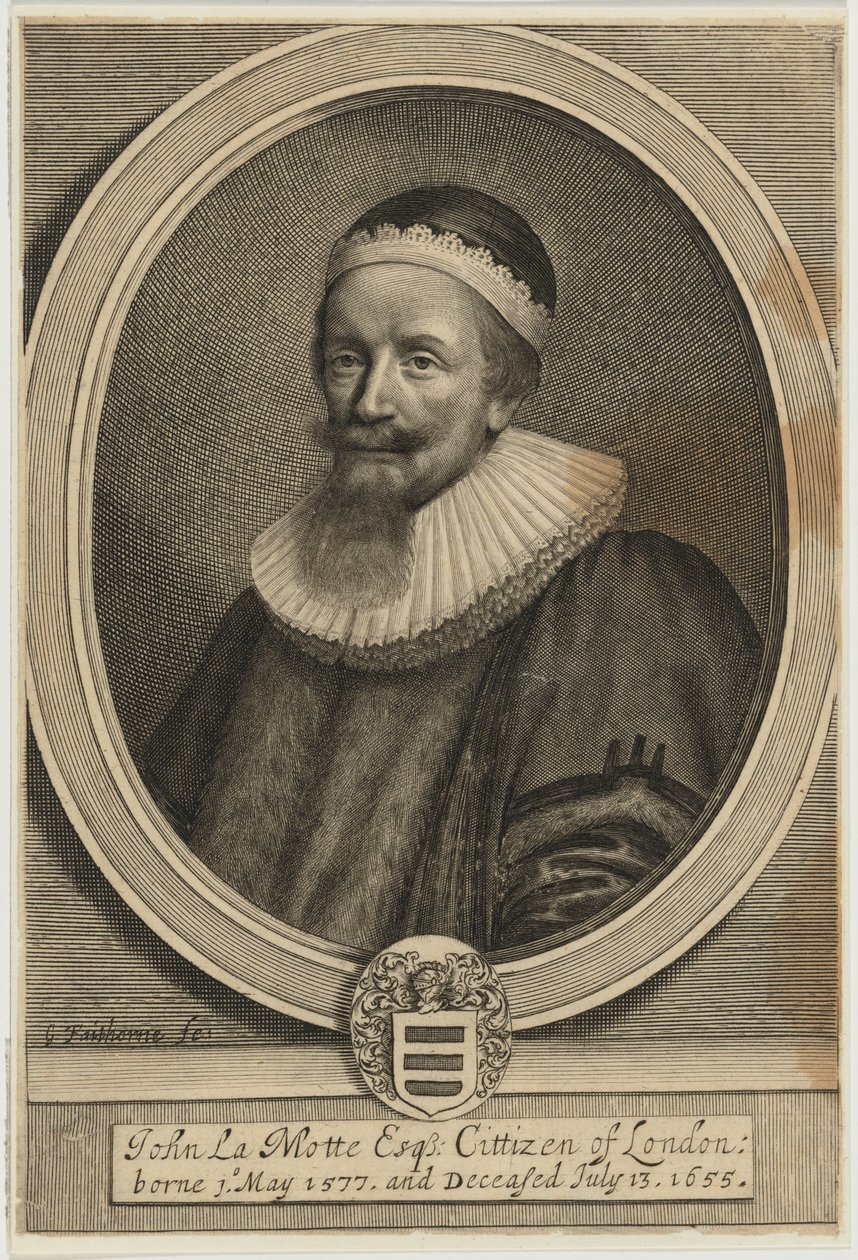 John La Motte af William Faithorne