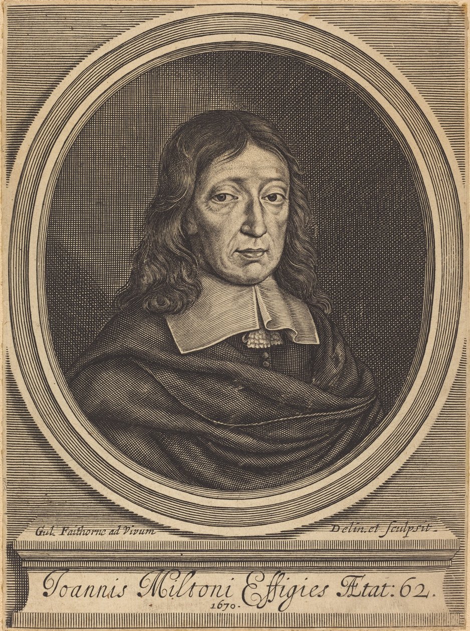 John Milton af William Faithorne