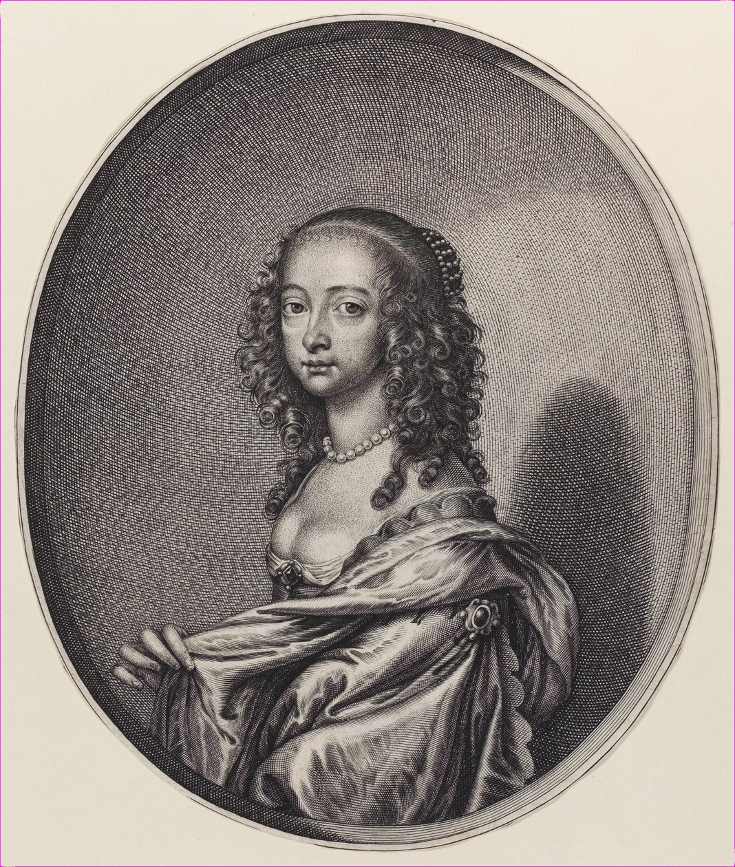 Mary, prinsesse af Orange, 1641-50. af William Faithorne