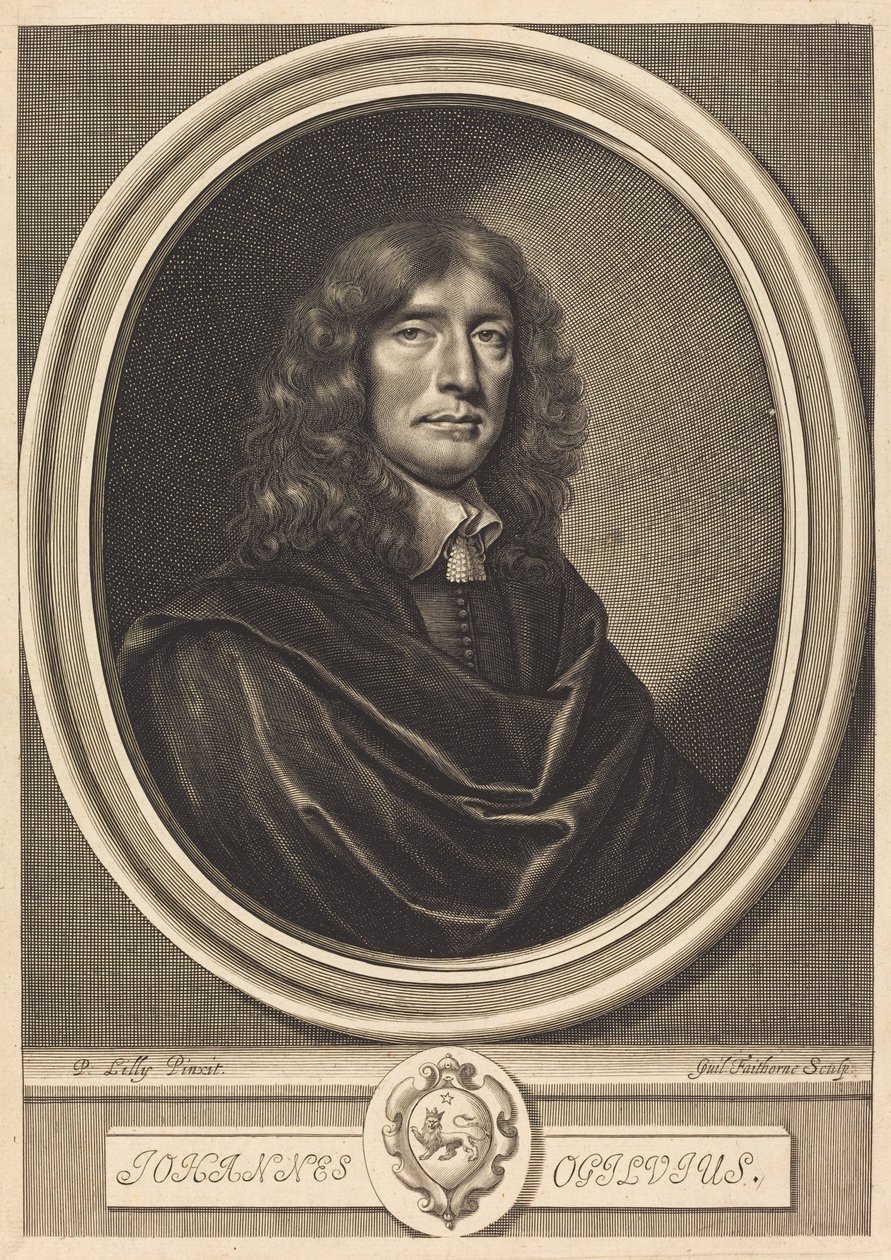 John Ogilvy af William Faithorne after Sir Peter Lely