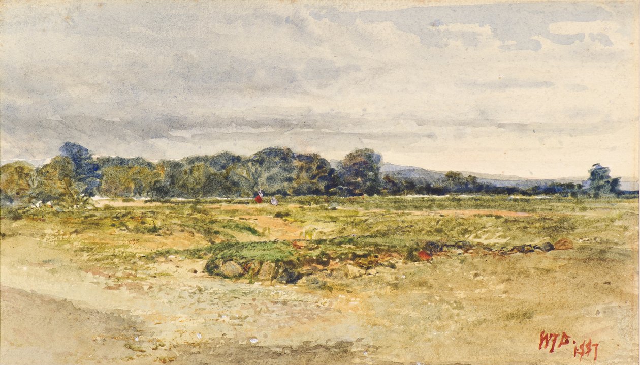 Ved bredden af Menteith-søen af William Fettes Douglas