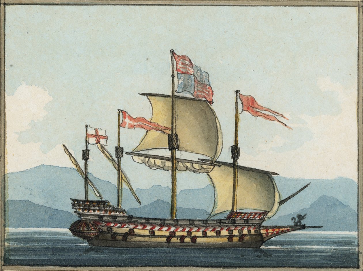 Taget fra Tapestry of the House of Lords af William Ffarington