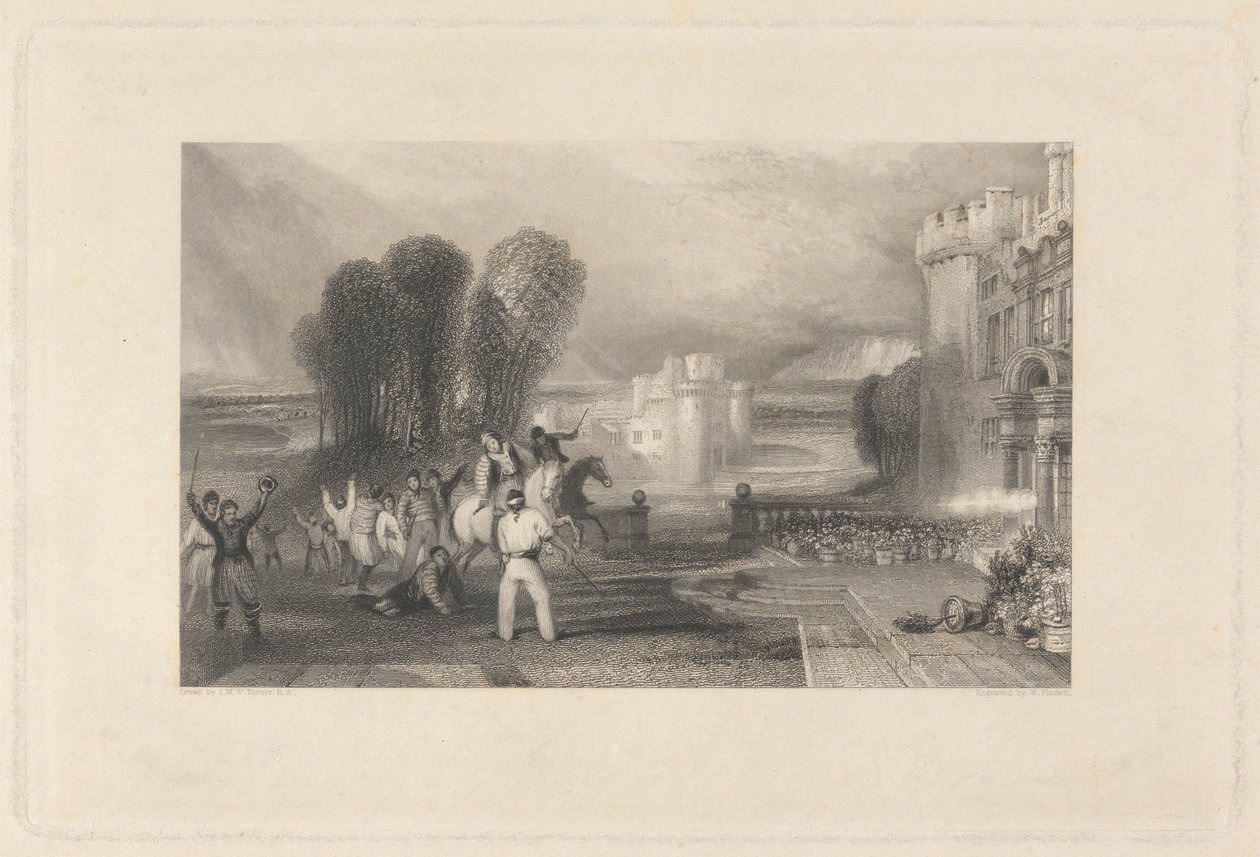 Mannering, Hazlewood og Smuglere af William Finden