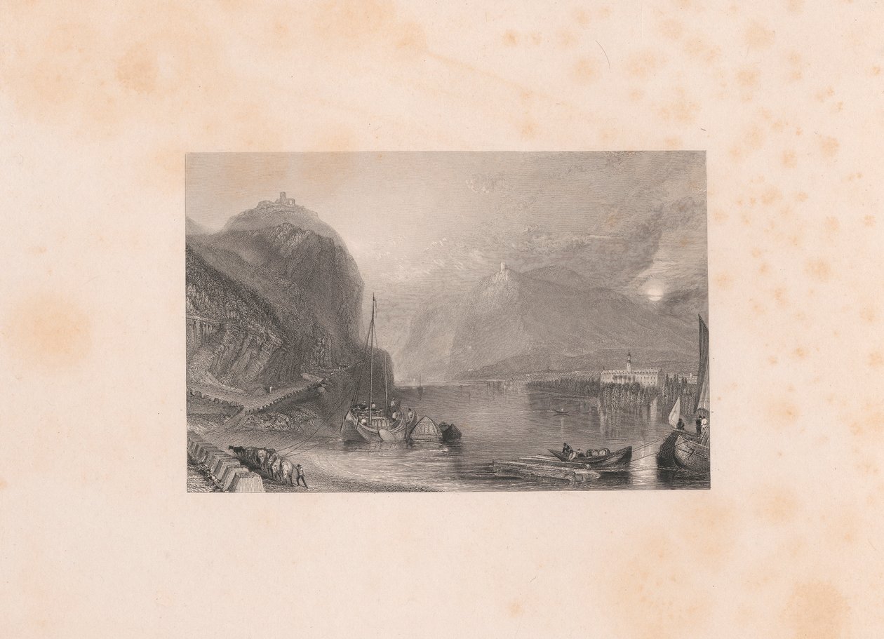 Drachenfels af William Finden