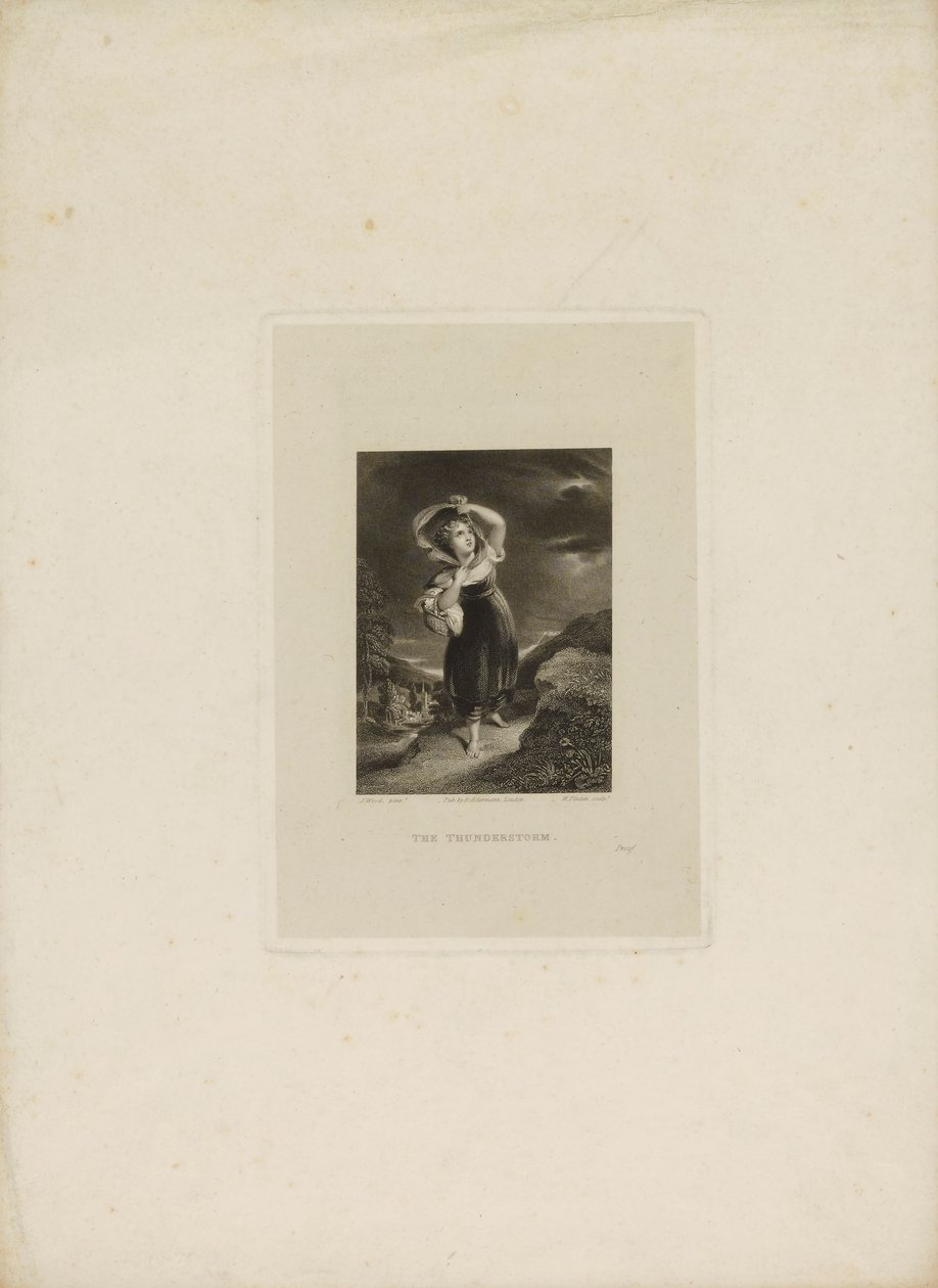 Tordenvejret af William Finden