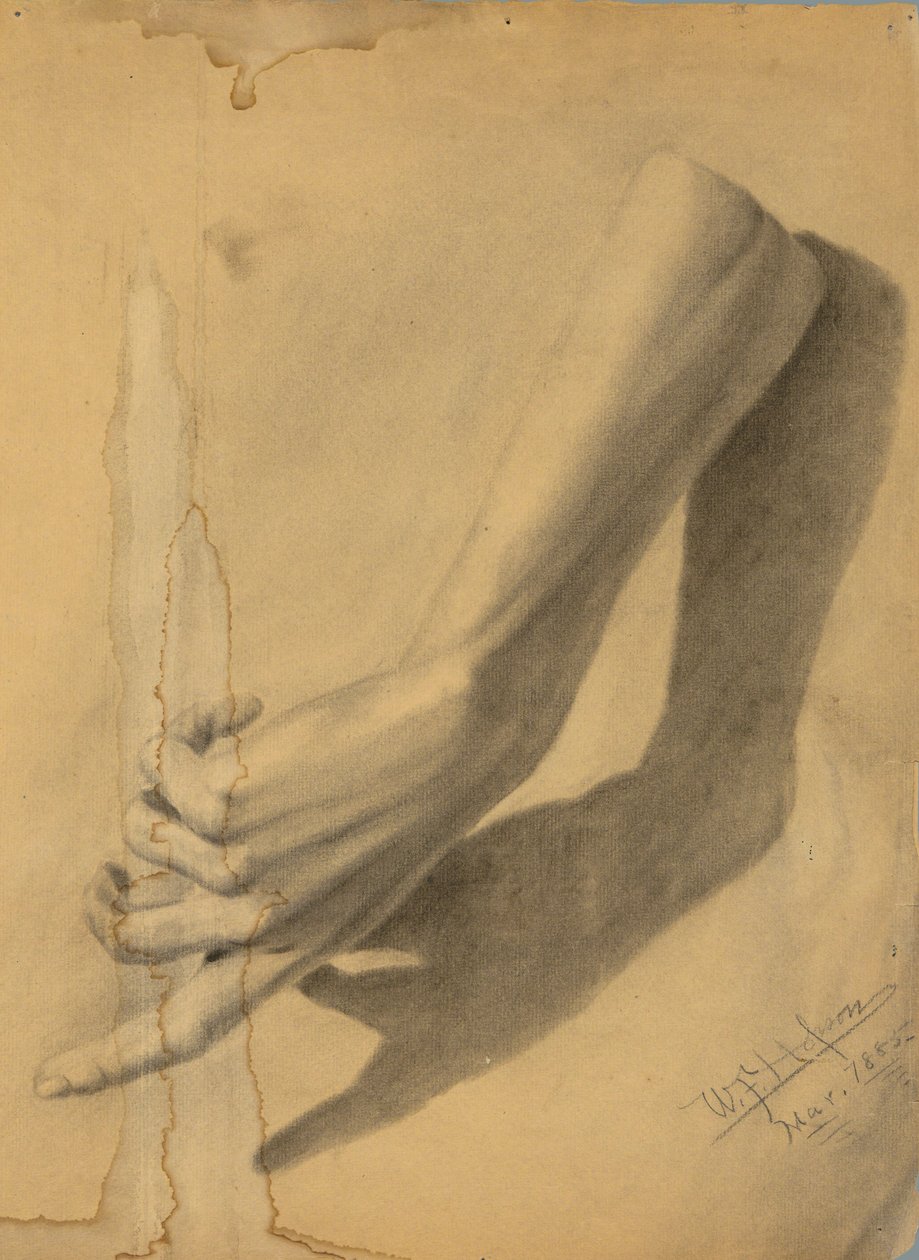 Akademisk studie af William Fowler Hopson