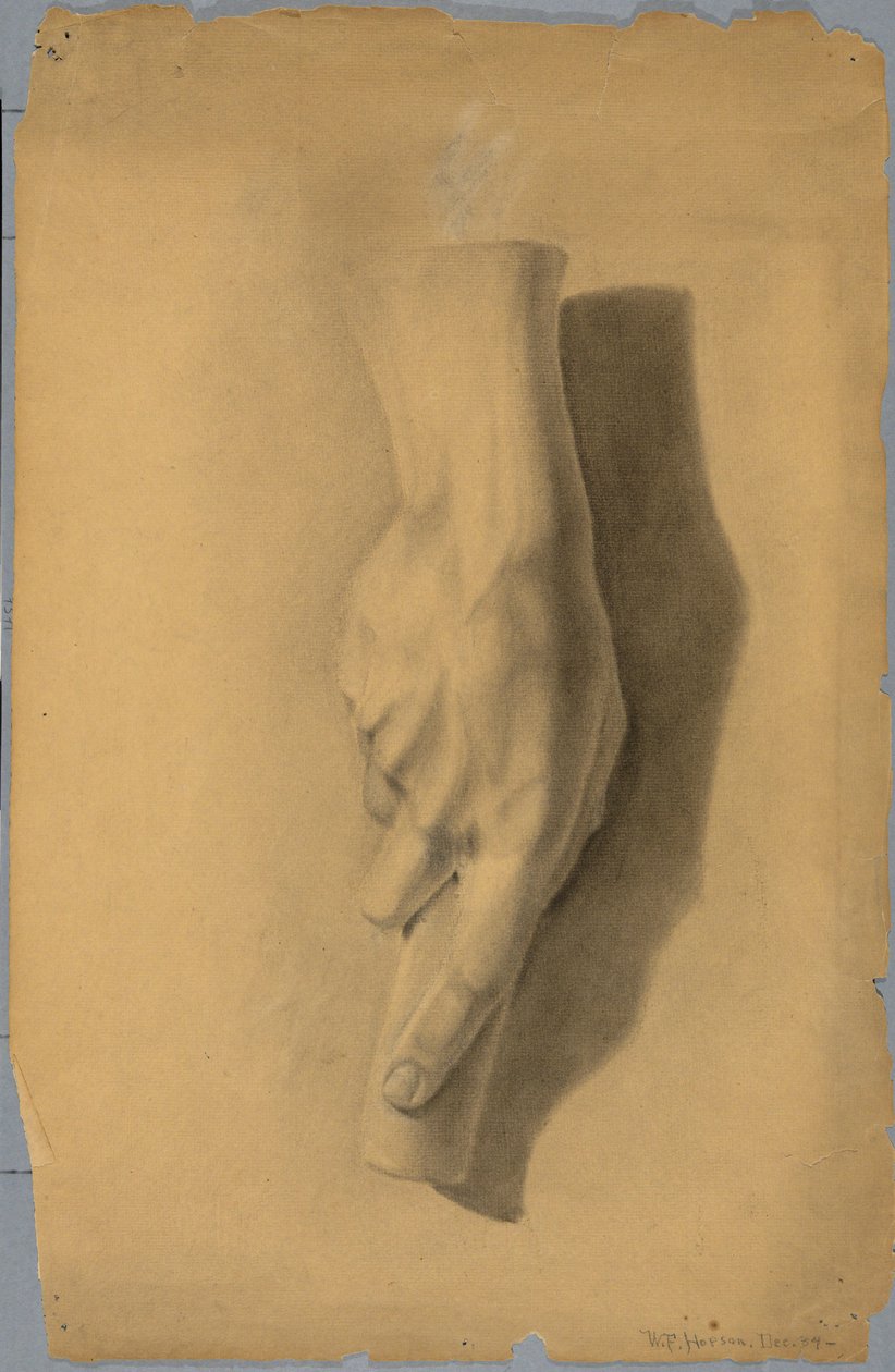 Akademisk studie af William Fowler Hopson