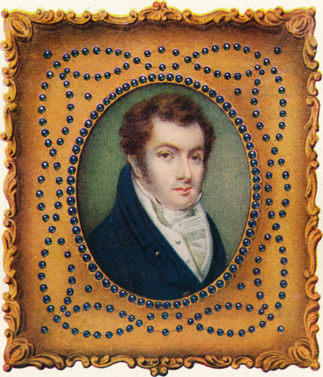 Portræt af Washington Irving, c1820 af William Foy