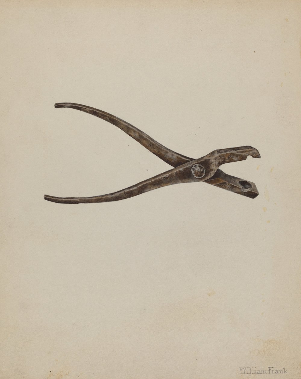 Kugleform, ca. 1940. af William Frank