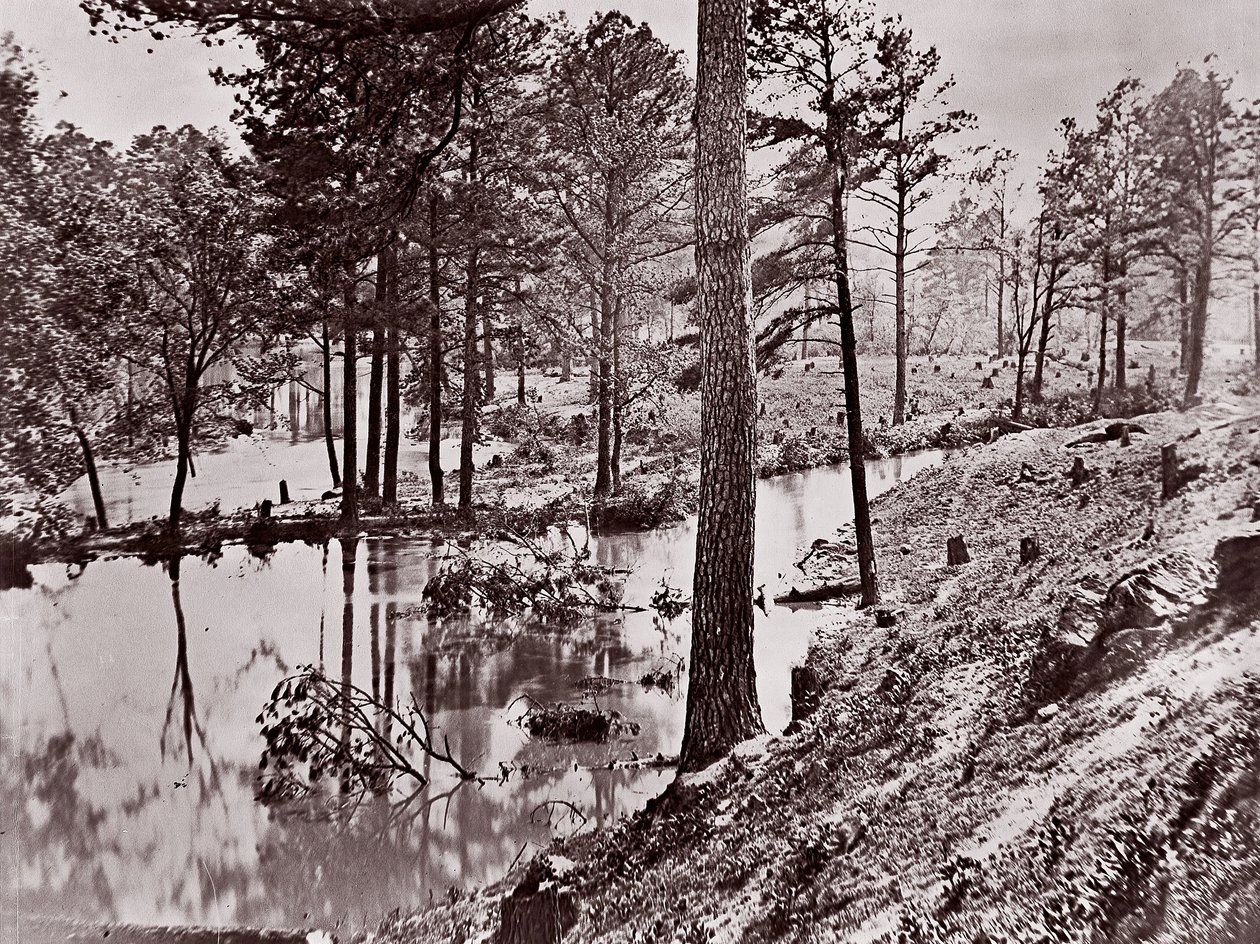 Broadway Landing, Appomattox River, 1864. af William Frank Browne