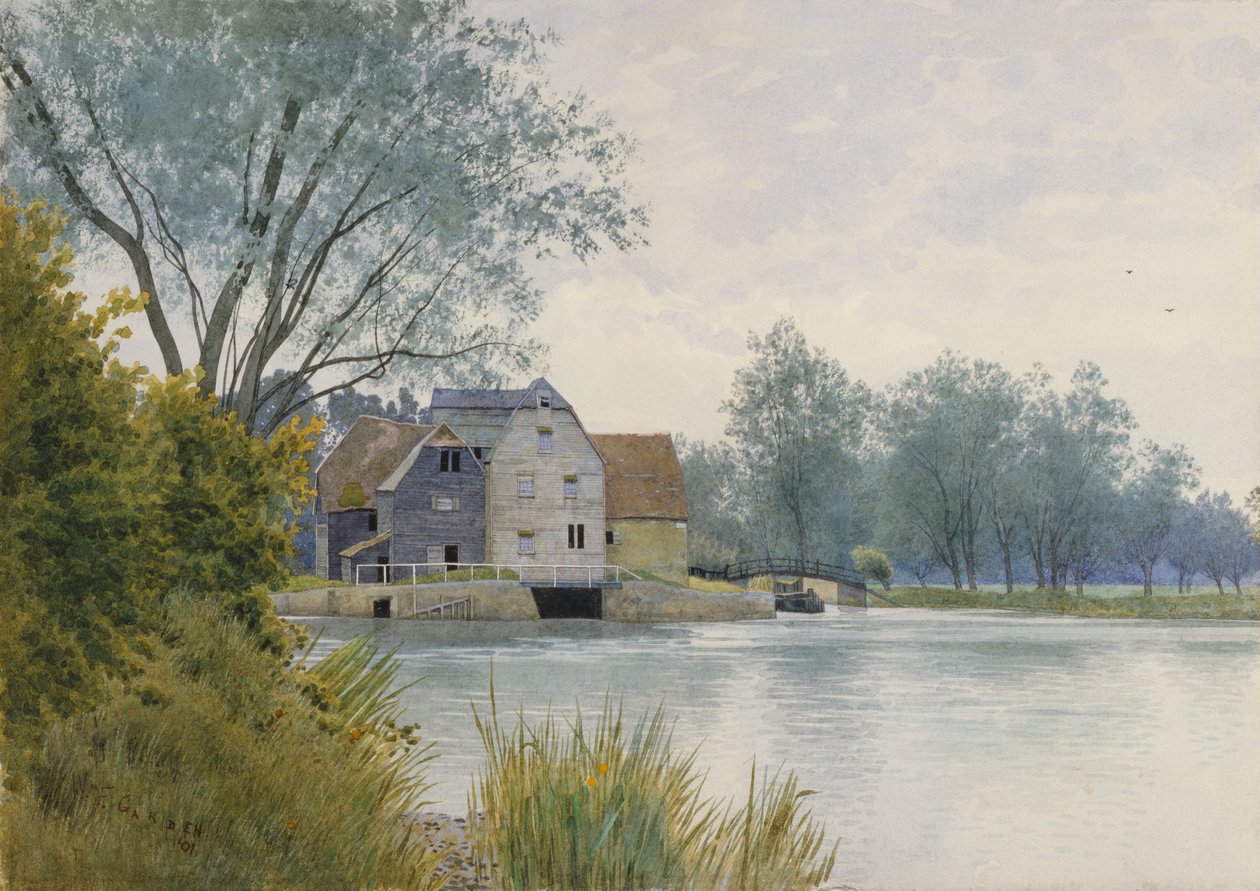 Hemingford Mill, Huntingdonshire af William Fraser Garden
