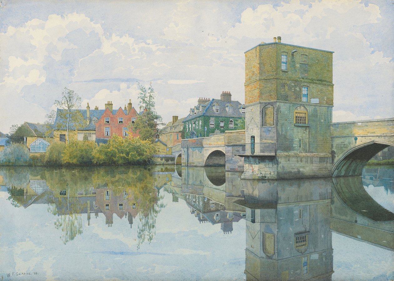 Broen ved St Ives 1903 af William Fraser Garden