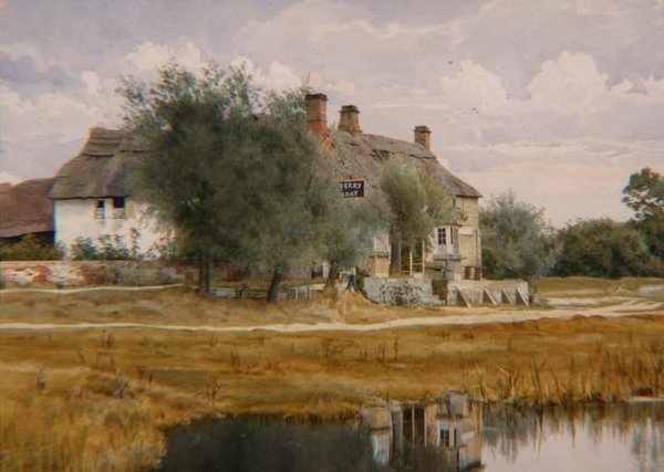 The Ferry Boat Inn, Holywell af William Fraser Garden