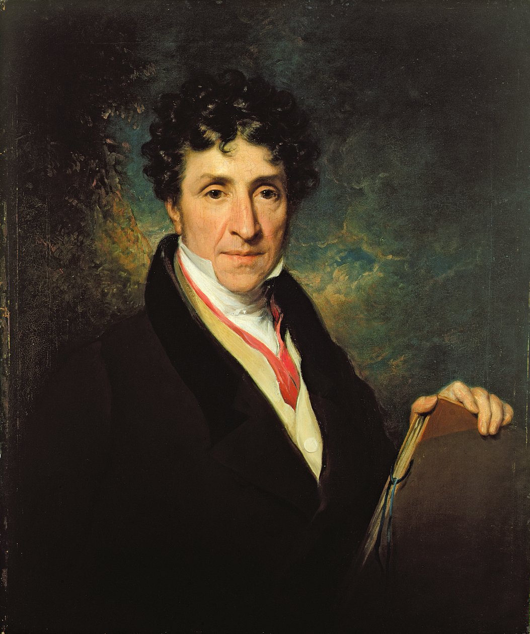 Portræt af Charles Henry Schwanfelder (1774-1837) (olie på lærred) af William Frederick