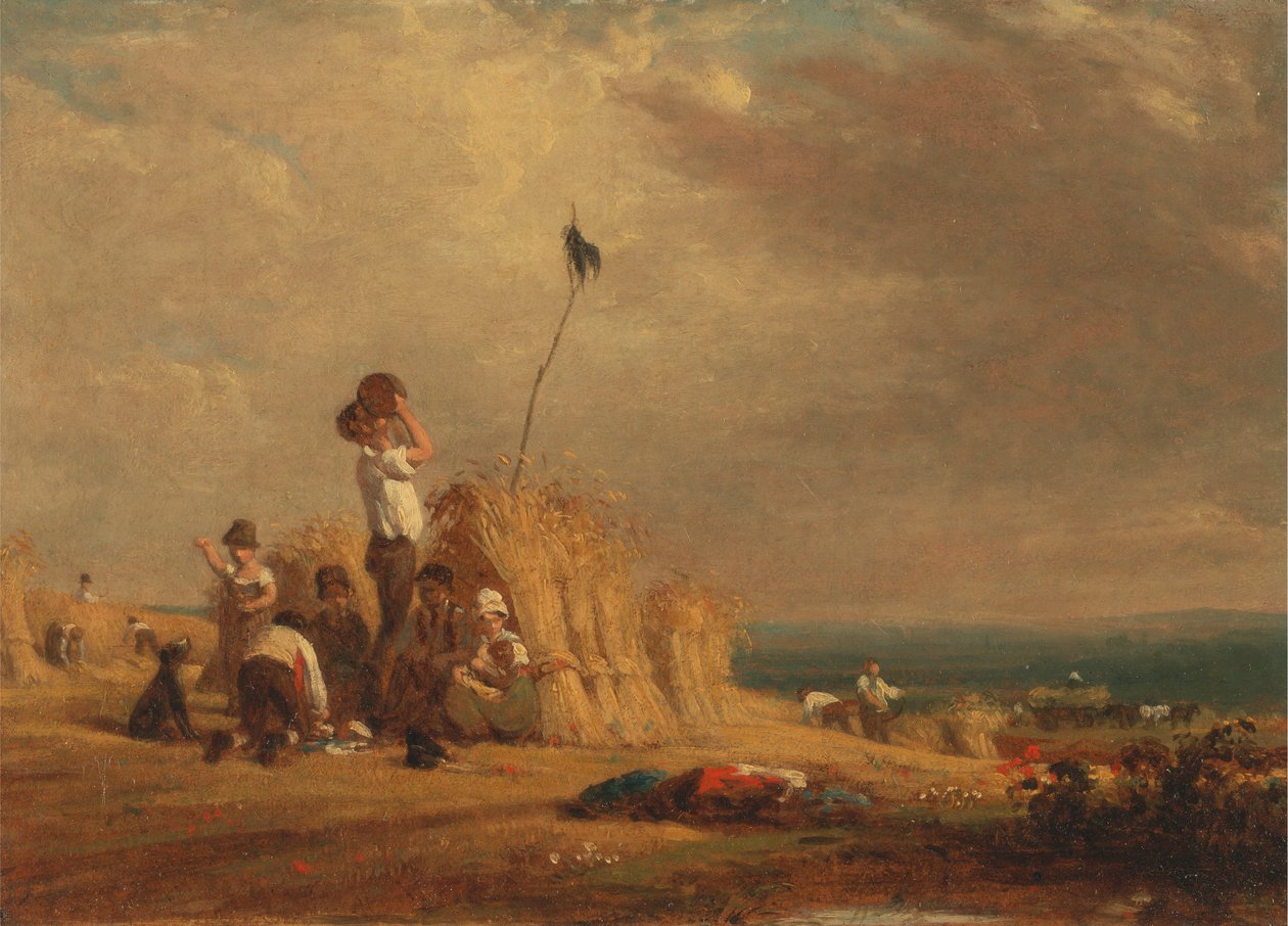 Middagshvile, høst af William Frederick Witherington