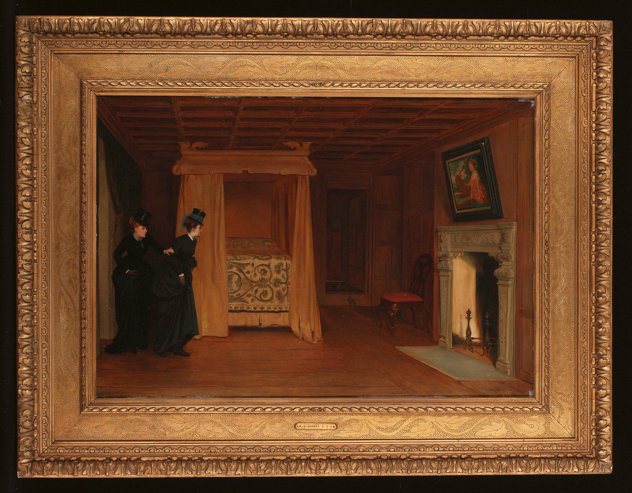 Et besøg i Haunted Chamber, 1869 af William Frederick Yeames