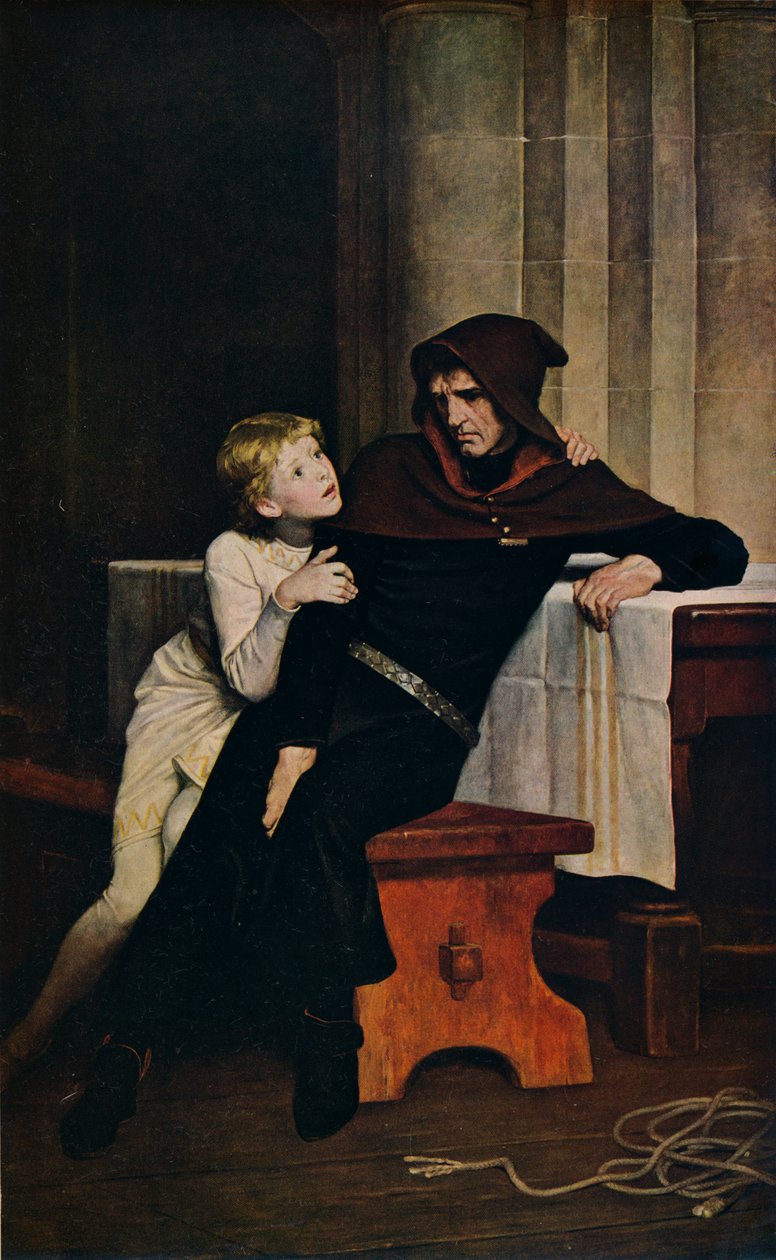 Prins Arthur og Hubert, 1882 af William Frederick Yeames