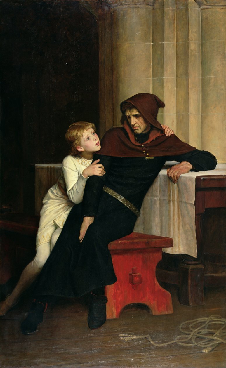 Prins Arthur og Prins Hubert af William Frederick Yeames