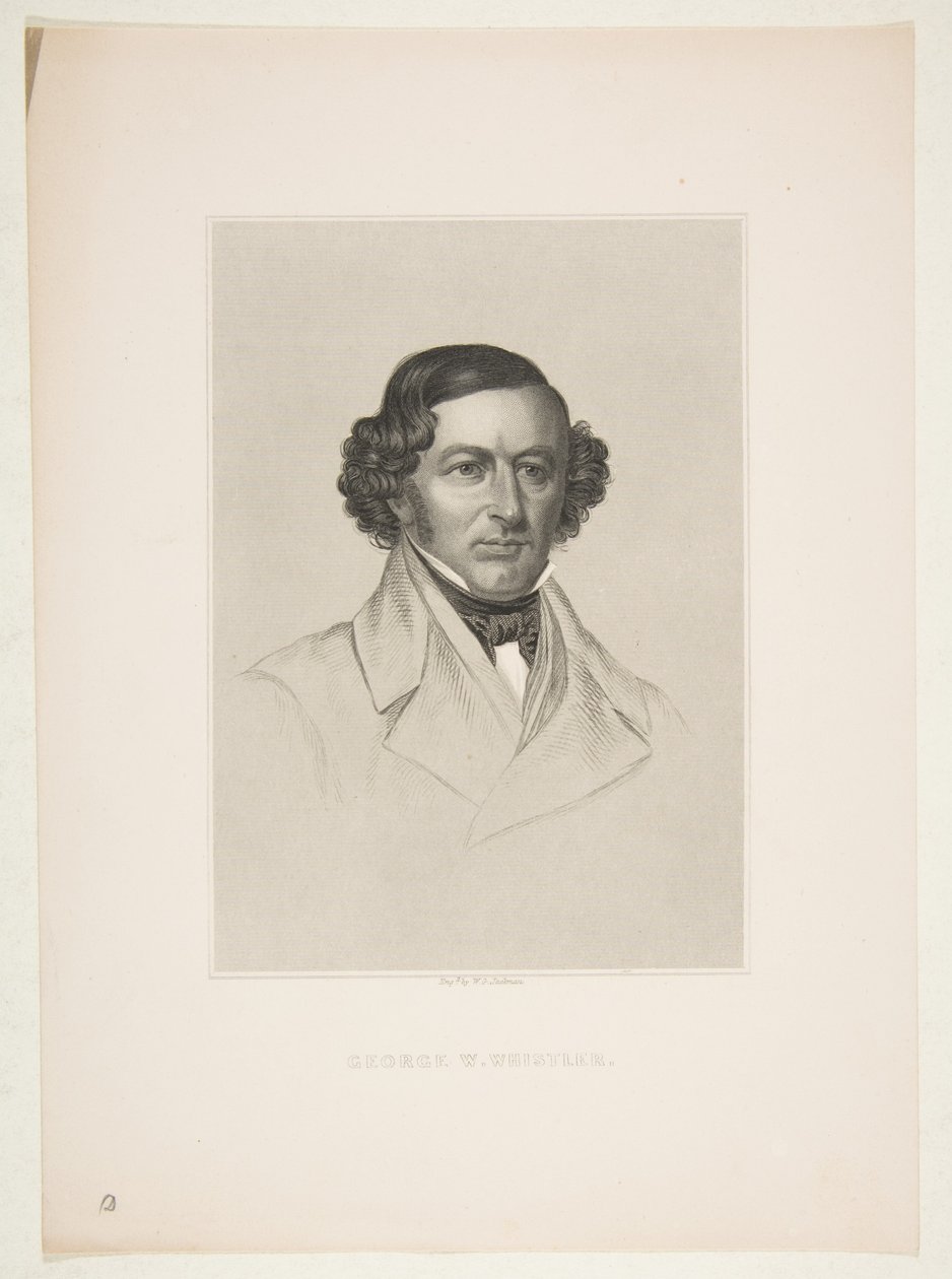 George W. Whistler, 1800-1849, 1841-60. af William G Jackman