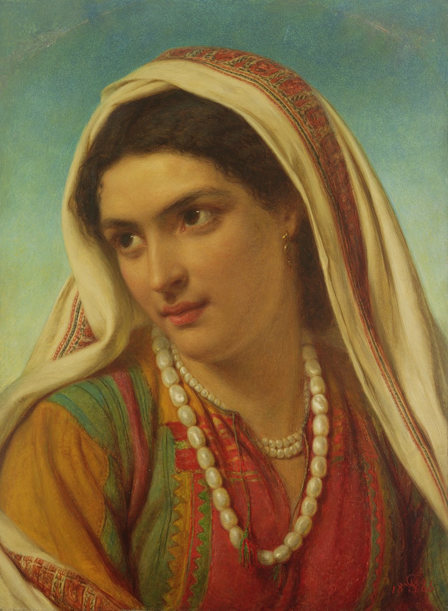 En arabisk pige, 1866 af William Gale
