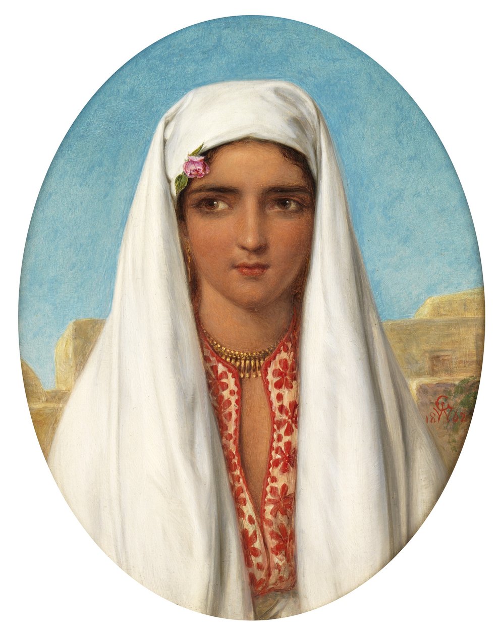 En østlig skønhed, 1862 af William Gale