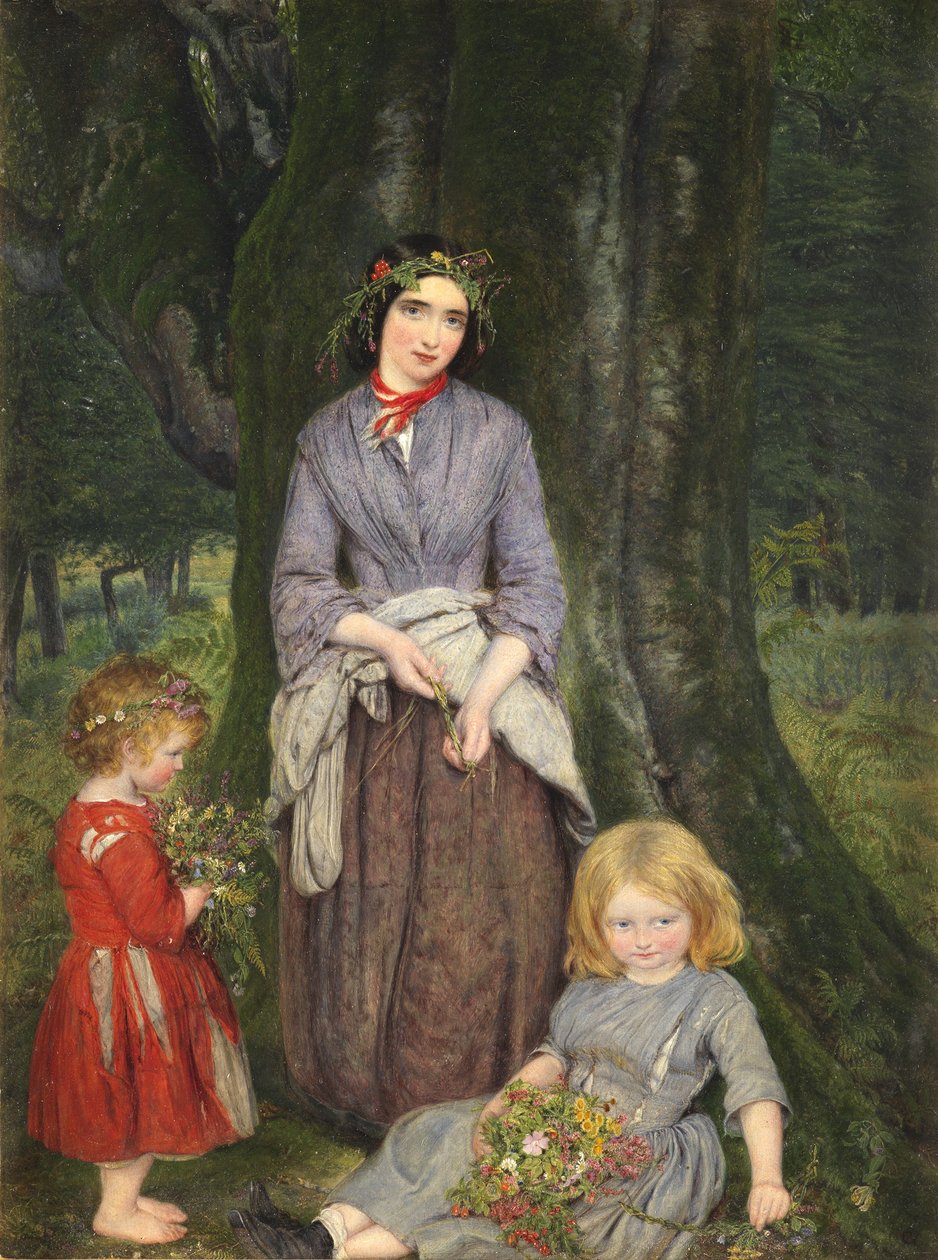 Blomsterpige af William Gale