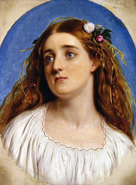 Ophelia af William Gale