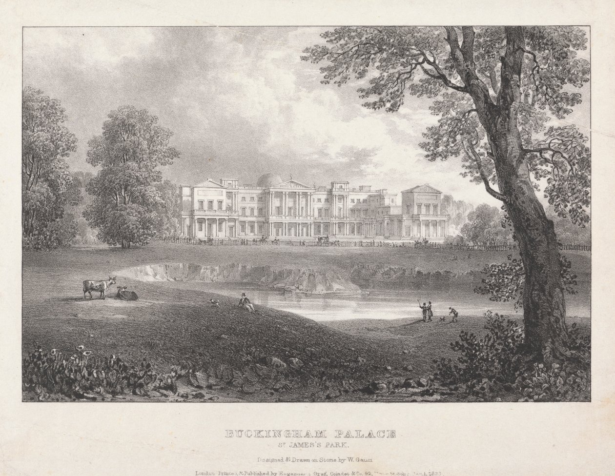 Buckingham Palace af William Gauci