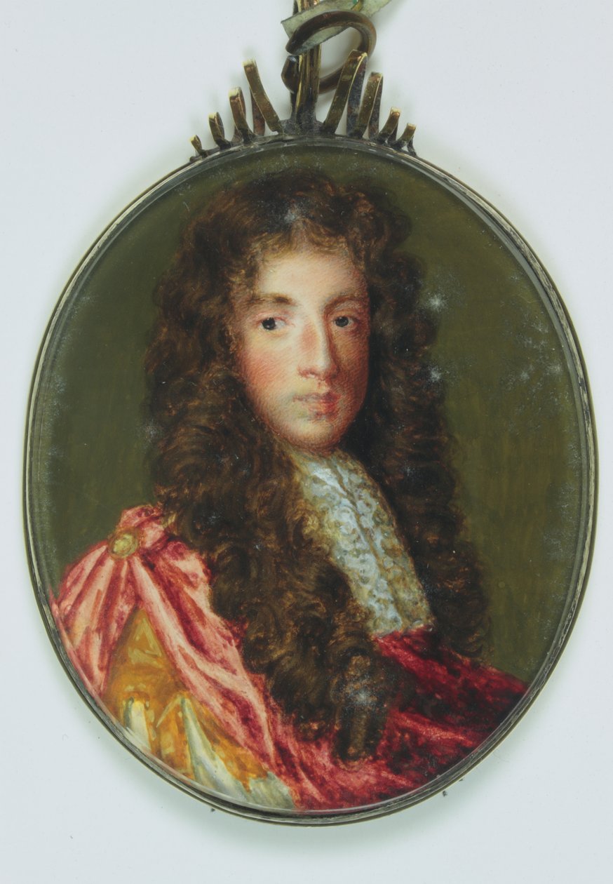 Henry Cavendish, Earl of Ogle (akvarel på elfenben) af William Gibson