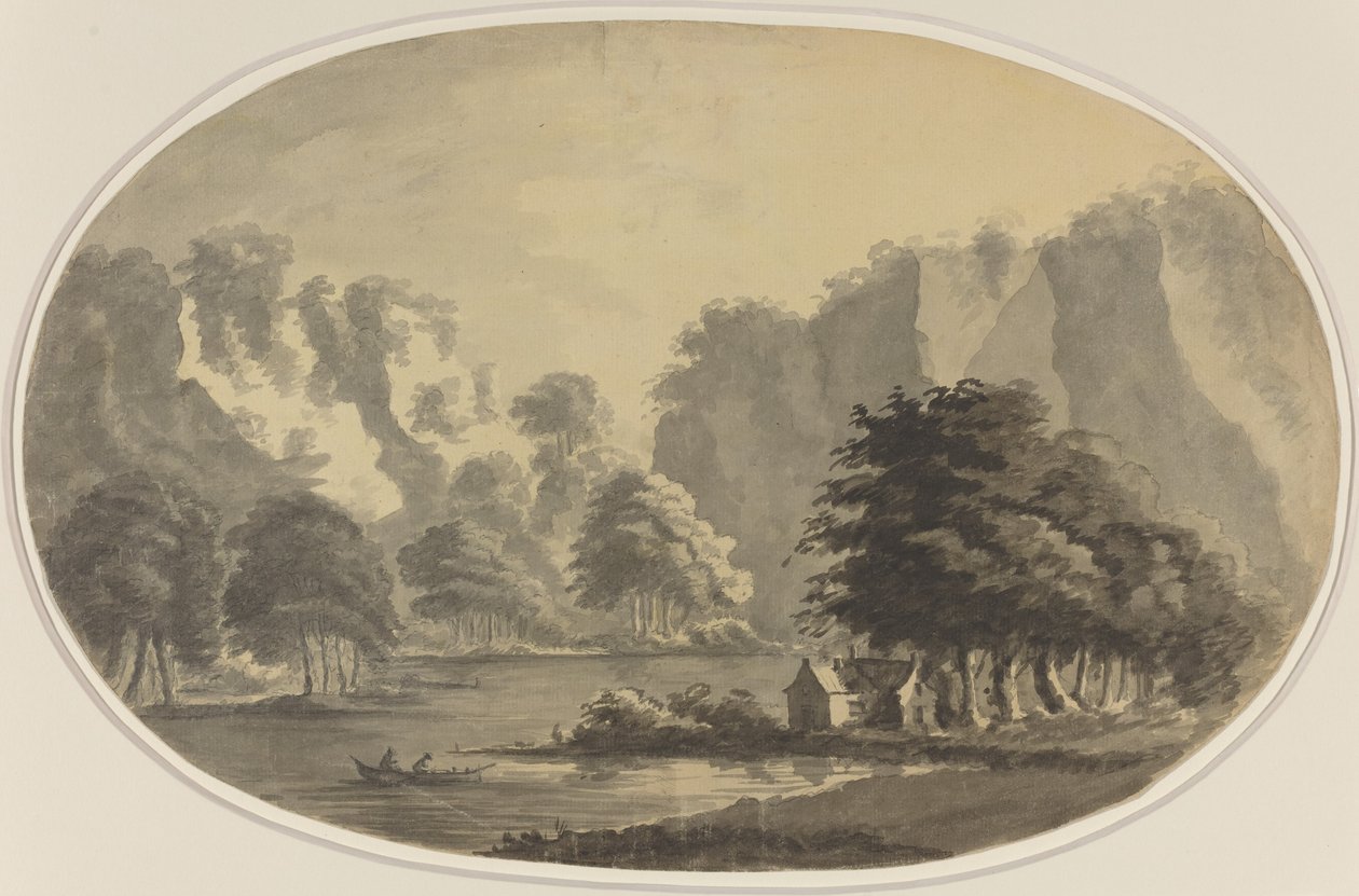 Udsigt over Ullswater af William Gilpin