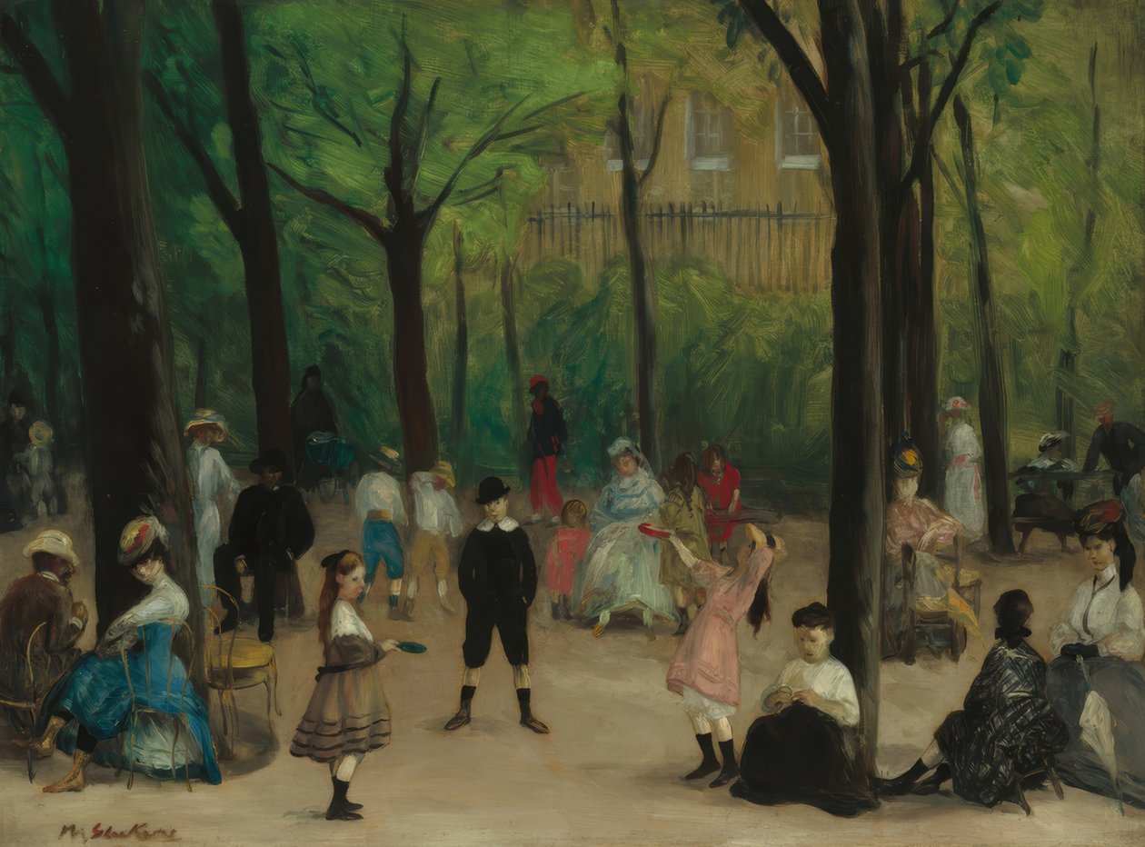 Luxembourg Have af William Glackens