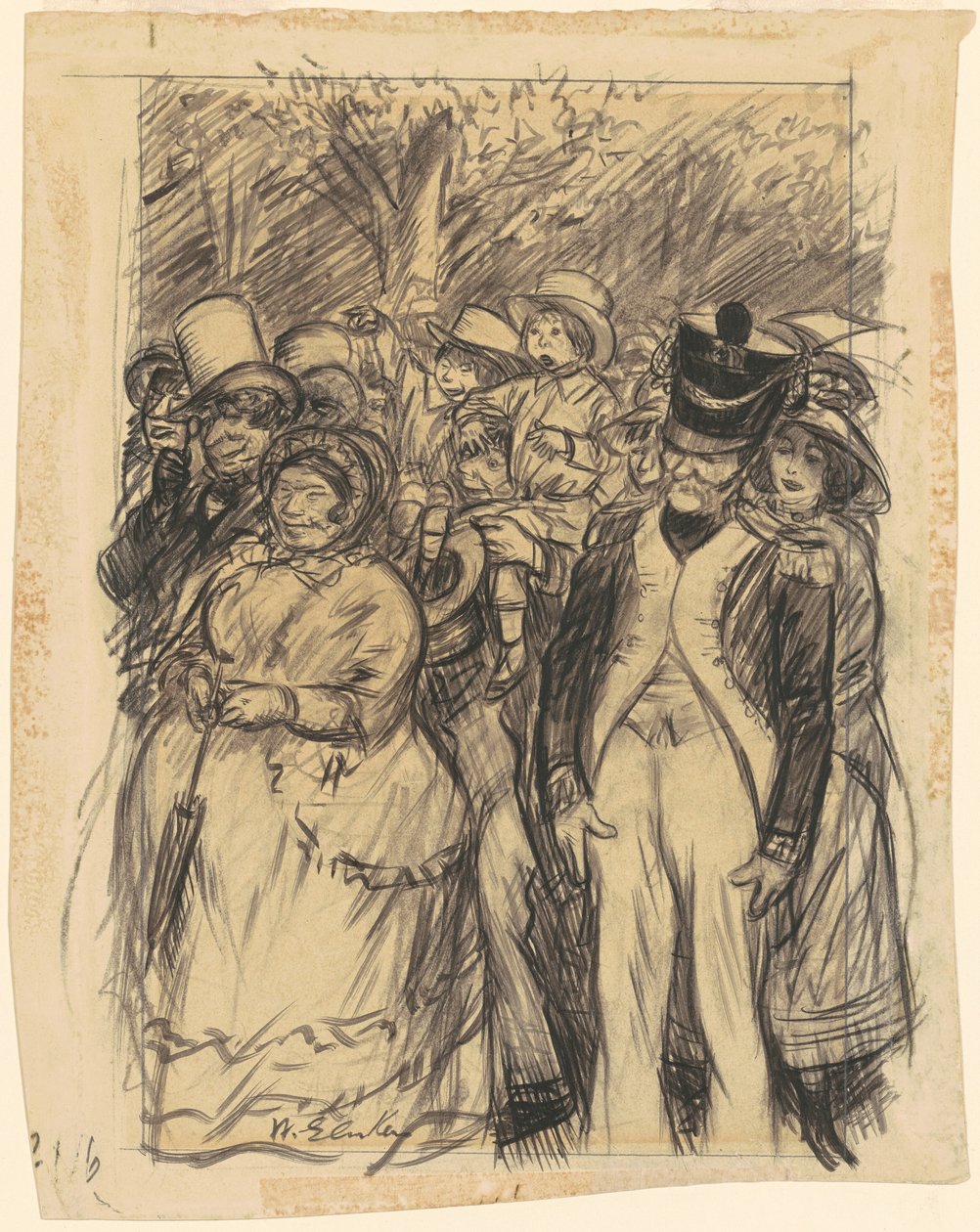 Far, Bær mig - Tag mig op i dine arme af William Glackens