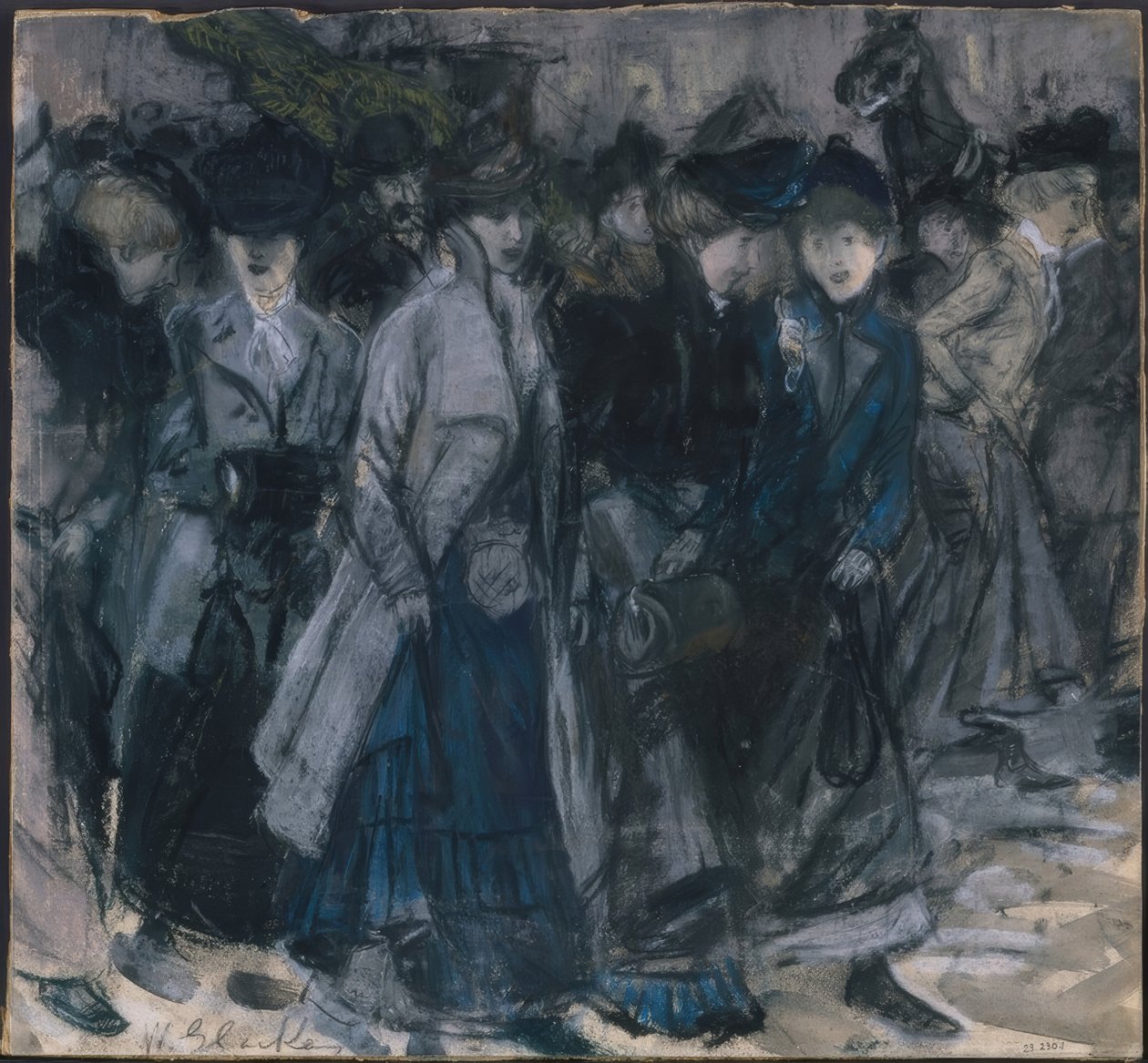 Shop piger af William Glackens