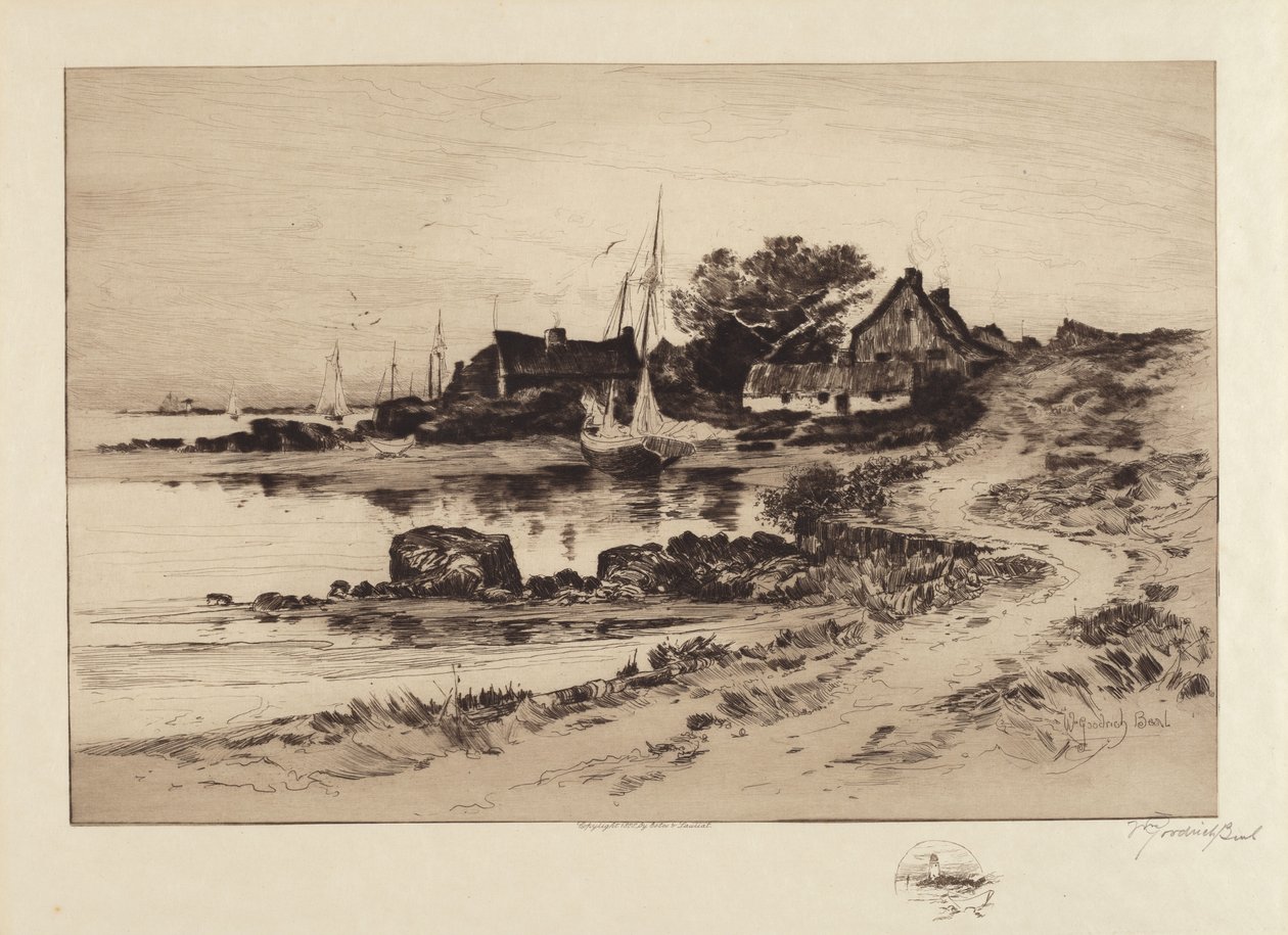Old Gloucester Shore af William Goodrich Beal