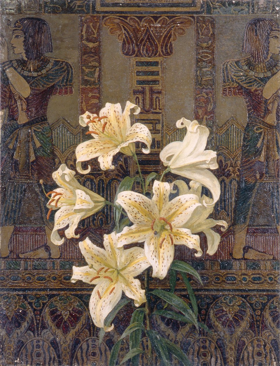 The Altar (olie på lærred) af William Gunning King