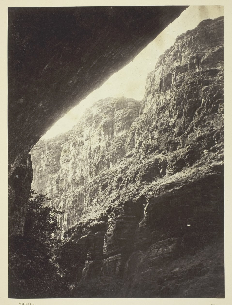 Cañon i Kanab Wash, Colorado-floden, set mod syd af William H. Bell