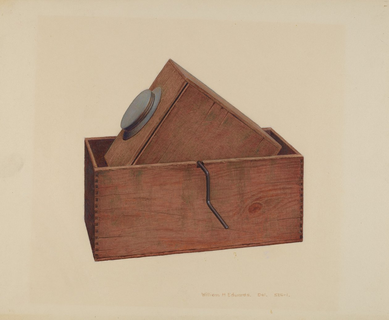 Isfryser, ca. 1939. af William H Edwards