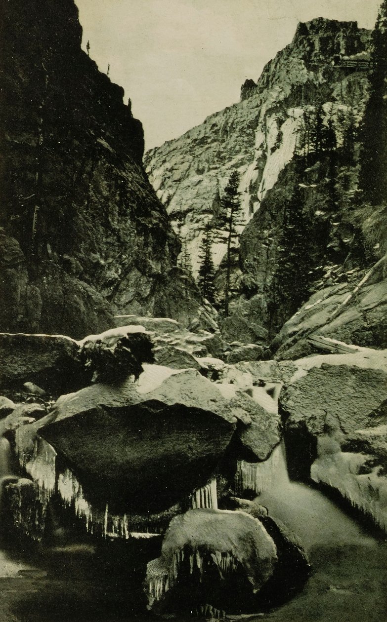 Cañons i Colorado af William H. Jackson