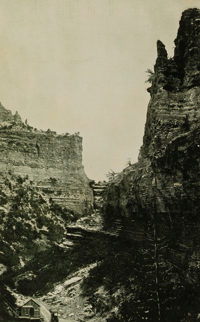 Cañons i Colorado af William H. Jackson