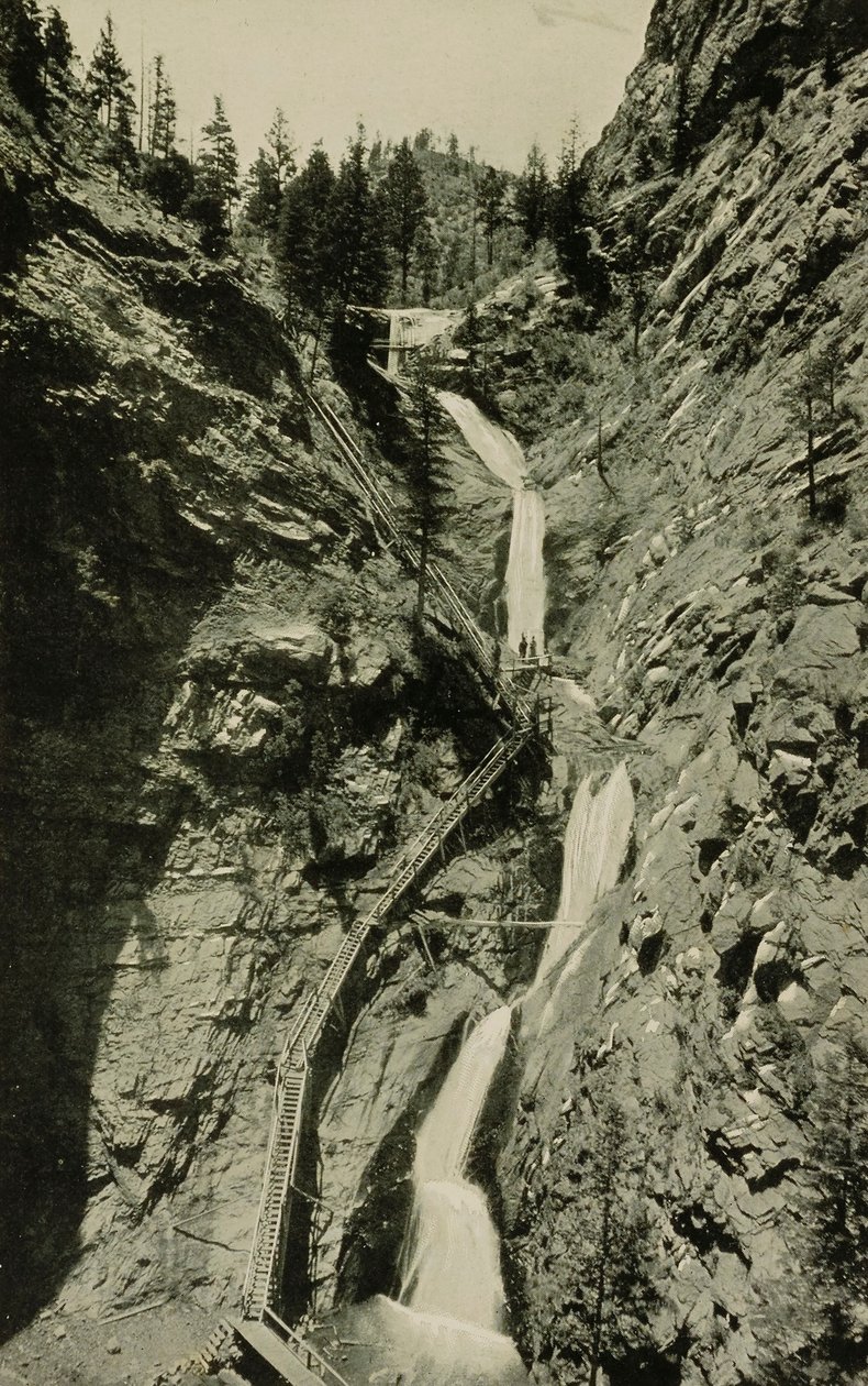 Cañons i Colorado af William H. Jackson