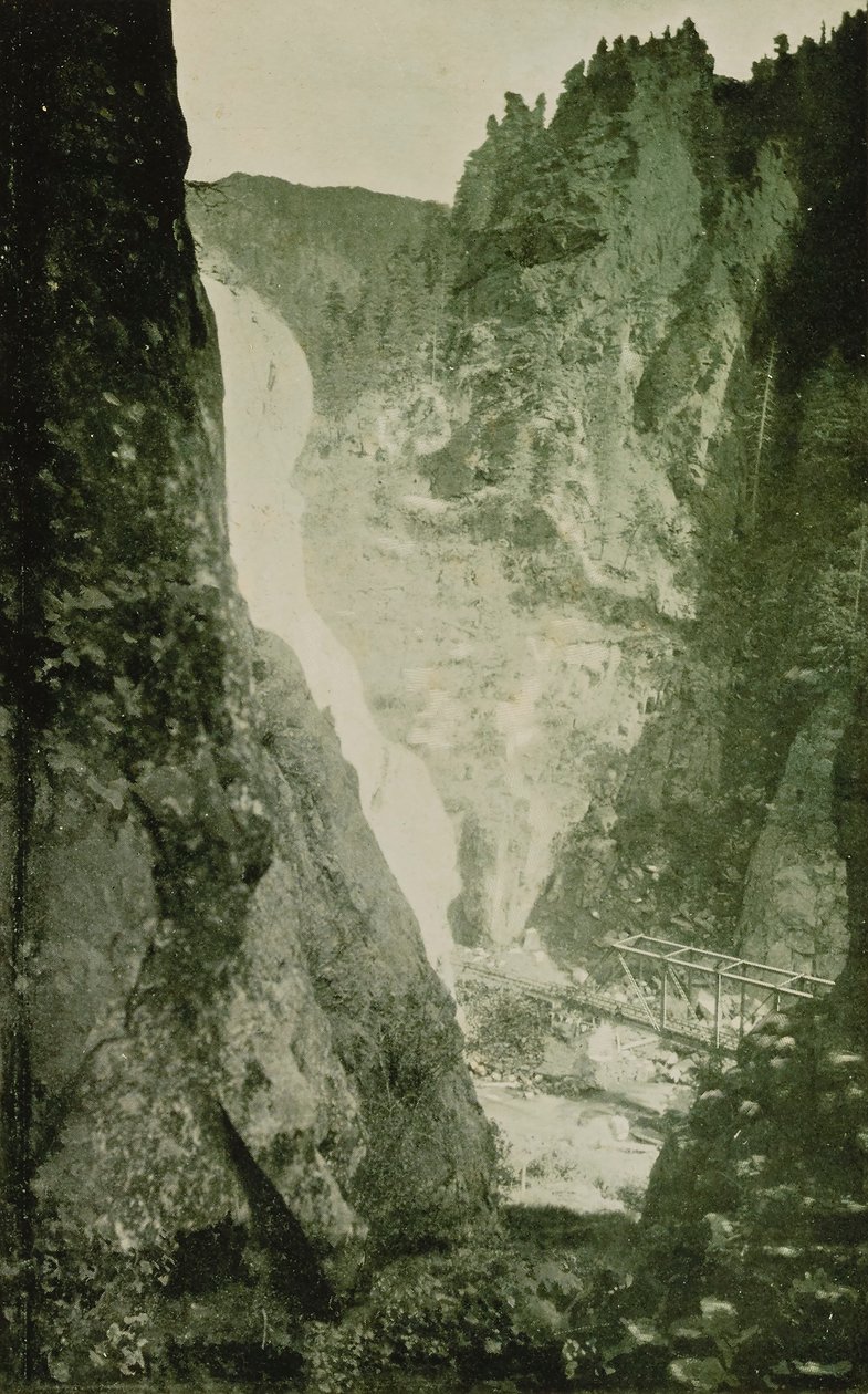 Cañons i Colorado af William H. Jackson