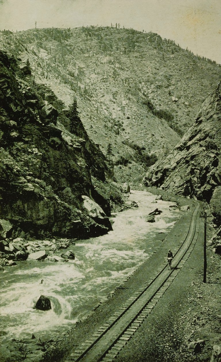 Cañons i Colorado af William H. Jackson