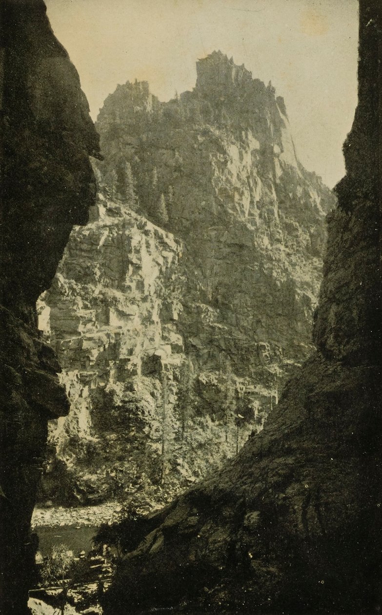 Cañons i Colorado af William H. Jackson