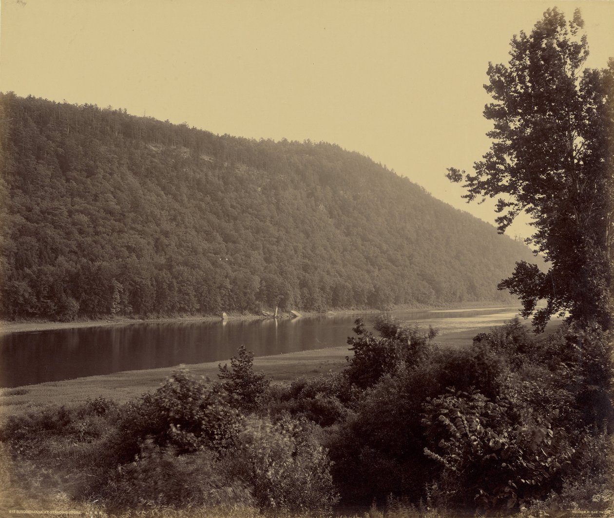 Susquehanna ved Standing Stone. af William H. Rau