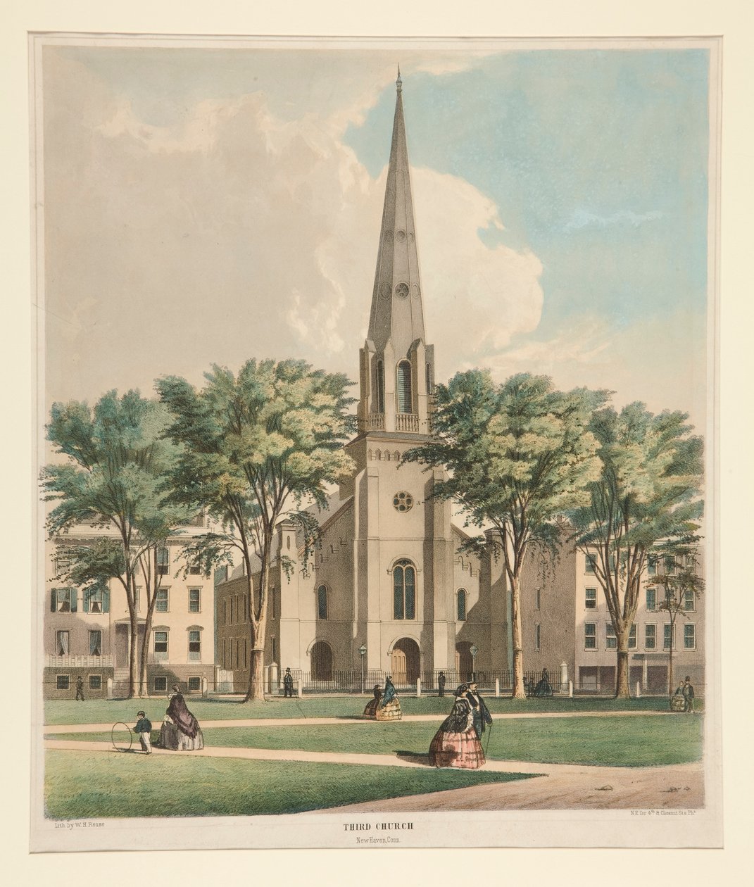 Third Church / New Haven, Conn. af William H. Rease